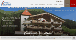 Desktop Screenshot of hotel-berghaus.at